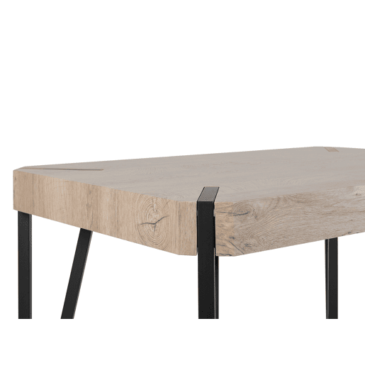 Mesa de jantar CAMBELL Taupe 130 cm 80 cm