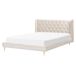 Beliani Cama Terciopelo FORBACH Beliani Cama Terciopelo FORBACH Beige
