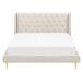 Beliani Cama Terciopelo FORBACH Beliani Cama Terciopelo FORBACH Beige
