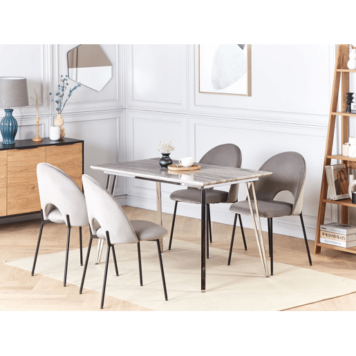 Mesa de jantar GREYTON Branco 120 cm 70 cm