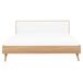 Beliani Cama LED Tablero de partículas, MDF SERRIS 168x215 Beliani Cama LED Tablero de partículas, MDF SERRIS 168x215 Marrón