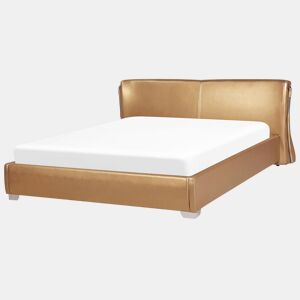 Cama de água Pele PARIS 180 x 200 cm Dourado