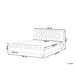 Beliani Cama de agua Terciopelo AVALLON 192x233 Beliani Cama de agua Terciopelo AVALLON 192x233 Azul Marino