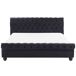Beliani Cama de agua Terciopelo AVALLON 192x233 Beliani Cama de agua Terciopelo AVALLON 192x233 Azul Marino