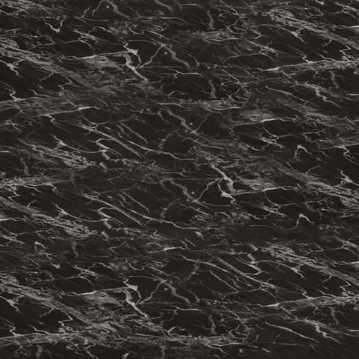 Mesa de jantar Lacey Mármore preto 135 x 75 x 80 cm