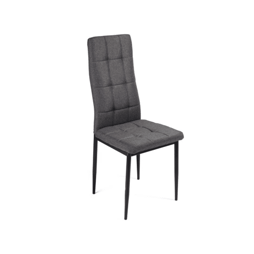 Conjunto de 6 cadeiras de jantar Zuni Cinzento escuro 41 x 96 x 48 cm