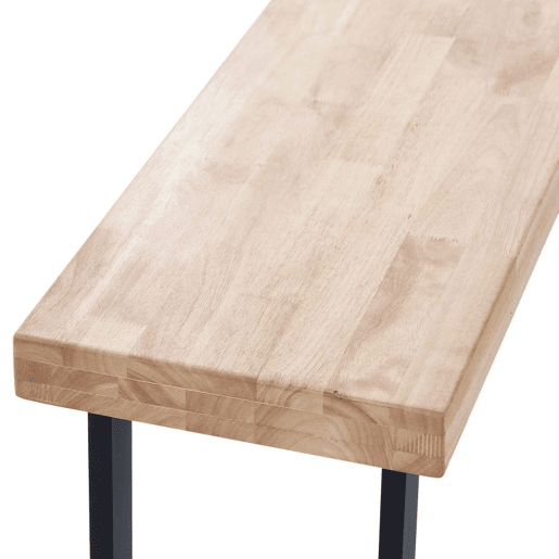Banco Loft Carvalho Selvagem - Preto, Carvalho Selvagem - Branco, Carvalho Boreal - Preto, Carvalho Mel - Preto 120 x 47 x 34 cm