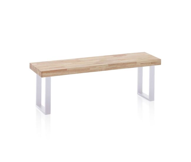 Banco loft roble salvaje - negro, roble salvaje - blanco, roble boreal - negro, roble honey - negro 120 x 47 x 34 cm