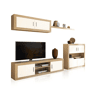 Salão Nuka V7 Cambria - Branco 290 x 156 x 41,4 cm