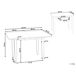 Beliani Mesa de comedor extensible MASELA Beliani Mesa de comedor extensible MASELA Marrón