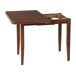 Beliani Mesa de comedor extensible MASELA Beliani Mesa de comedor extensible MASELA Marrón