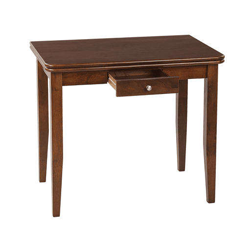 Mesa de jantar extensível MASELA Castanho escuro 90120 cm 60 cm Madeira