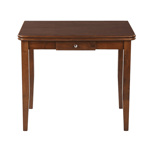 Mesa de jantar extensível MASELA Castanho escuro 90120 cm 60 cm Madeira