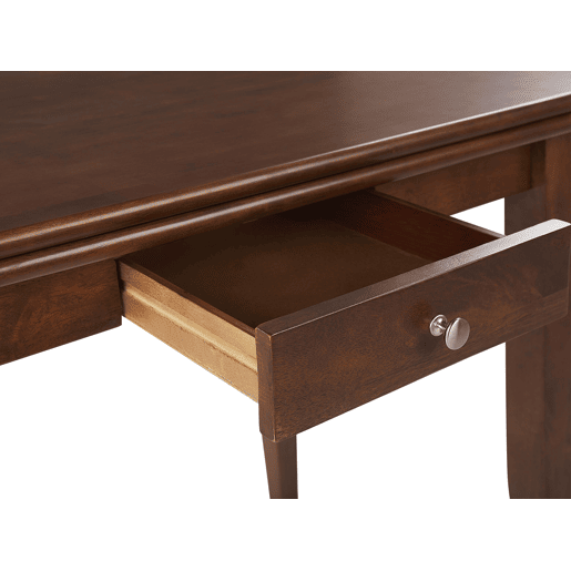 Mesa de jantar extensível MASELA Castanho escuro 90120 cm 60 cm Madeira