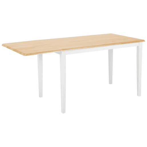 Beliani Mesa de jantar extensível LOUISIANA