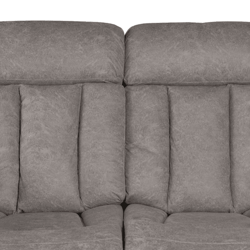 Sofá de 3 lugares para relaxar Kendal Marengo 208 cm x 101 x 97 cm