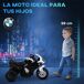 Moto Eléctrica Infantil PP y metal HOMCOM Moto Eléctrica Infantil PP y metal HOMCOM Negro