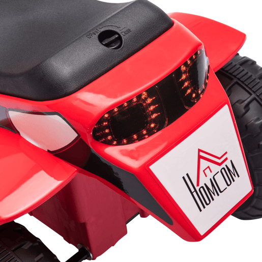 HOMCOM Motocicleta Elétrica Infantil com 3 Rodas Triciclo a Bateria 6V para Crianças de 18-36 Meses com Farol Buzina 72x57x56cm Vermelho HOMCOM Motocicleta Elétrica Infantil com 3 Rodas Triciclo a Bateria 6V para Crianças de 18-36 Meses com Farol Buzina 72x57x56cm Vermelho