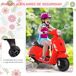 Moto Eléctrica Infantil Metal y PP HOMCOM Moto Eléctrica Infantil Metal y PP HOMCOM Blanco