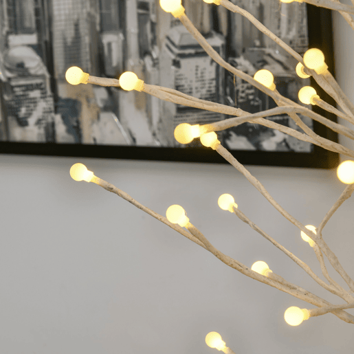 HOMCOM Árvore Sintética Altura 150cm com 120 Luzes LED IP44 Ajustável em 3 Modos Ramos Flexíveis e Base de Candeeiro Árvore de Decoração de Natal para Interiores 20x20x150cm Branco HOMCOM Árvore Sintética Altura 150cm com 120 Luzes LED IP44 Ajustável em 3 Modos Ramos Flexíveis e Base de Candeeiro Árvore de Decoração de Natal para Interiores 20x20x150cm Branco
