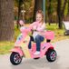 Moto Eléctrica Infantil Metal, PP HOMCOM Moto Eléctrica Infantil Metal, PP HOMCOM Rosa