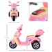 Moto Eléctrica Infantil Metal, PP HOMCOM Moto Eléctrica Infantil Metal, PP HOMCOM Rosa