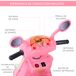 Moto Eléctrica Infantil Metal, PP HOMCOM Moto Eléctrica Infantil Metal, PP HOMCOM Rosa