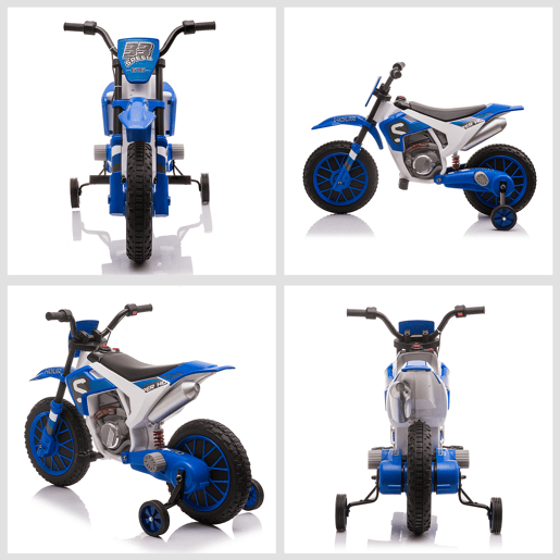 HOMCOM Mota Elétrica para Crianças acima de 3 Anos 12V Mota de Brinquedo Infantil com 2 Rodas de Equilíbrio Velocidade Máx. 8kmh Arranque Suave 106,5x51,5x68cm Azul HOMCOM Mota Elétrica para Crianças acima de 3 Anos 12V Mota de Brinquedo Infantil com 2 Rodas de Equilíbrio Velocidade Máx. 8kmh Arranque Suave 106,5x51,5x68cm Azul