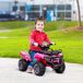 Quad Eléctrico para Niños Metal, PP HOMCOM Quad Eléctrico para Niños Metal, PP HOMCOM Rosa