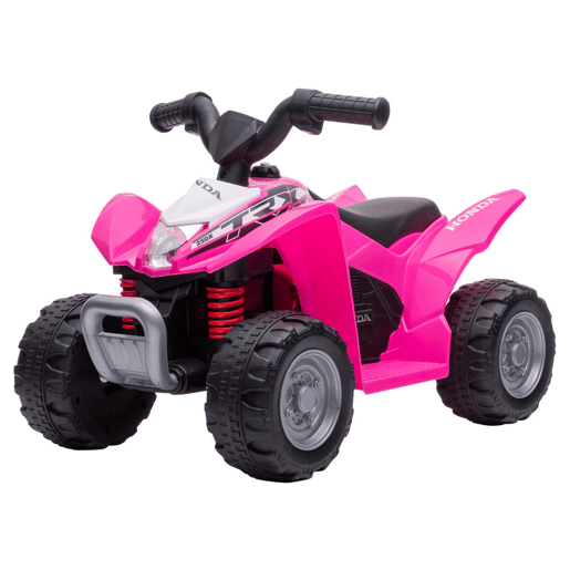 AIYAPLAY Quadriciclo Elétrico HONDA para Crianças de 18-36 Meses Quadriciclo Elétrico Infantil a Bateria 6V com Faróis LED Buzina Velocidade de 2,8kmh e Avance 65,5x35,5x43,5cm Rosa AIYAPLAY Quadriciclo Elétrico HONDA para Crianças de 18-36 Meses Quadriciclo Elétrico Infantil a Bateria 6V com Faróis LED Buzina Velocidade de 2,8kmh e Avance 65,5x35,5x43,5cm Rosa