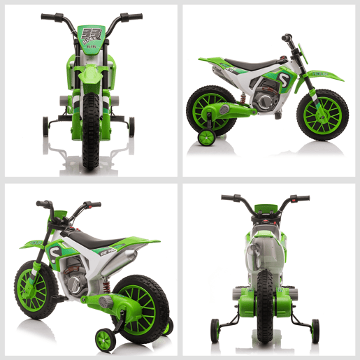 HOMCOM Mota Elétrica para Crianças acima de 3 Anos 12V Mota de Brinquedo Infantil com 2 Rodas de Equilíbrio Velocidade Máx. 8kmh Arranque Suave 106,5x51,5x68cm Verde HOMCOM Mota Elétrica para Crianças acima de 3 Anos 12V Mota de Brinquedo Infantil com 2 Rodas de Equilíbrio Velocidade Máx. 8kmh Arranque Suave 106,5x51,5x68cm Verde