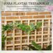 Jardinera de Escalera Madera de Abeto Outsunny Jardinera de Escalera Madera de Abeto Outsunny Marrón