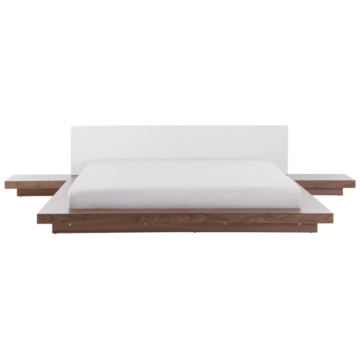 Cama ZEN 180 x 200 cm Freixo castanho