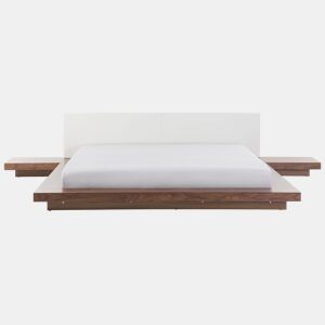 Cama ZEN 180 x 200 cm Freixo castanho
