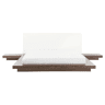 Cama ZEN 160 x 200 cm Freixo castanho