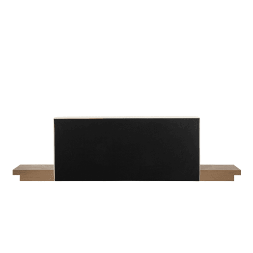 Cama Pele sintética ZEN 180 x 200 cm Freixo natural