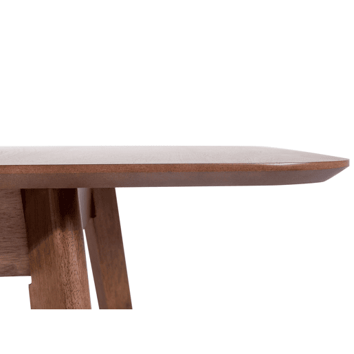 Mesa de jantar MADOX Nogueira escura 200 cm 100 cm