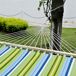 Hamaca colgante Outsunny 2 usuarios con almohada verde/azul 210x140 cm Hamaca colgante Outsunny 2 usuarios con almohada verde/azul 210x140 cm Verde