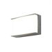 FORLIGHT Block - Aplique de Pared Exterior LED Luz Neutra 4000K Moderno FORLIGHT Block - Aplique de Pared Exterior LED Luz Neutra 4000K Moderno Gris