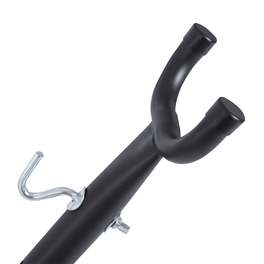 Outsunny Estrutura Ajustável para Hamaca Universal em Ferro Suporta até 120 kg 290x117x108 cm Preto