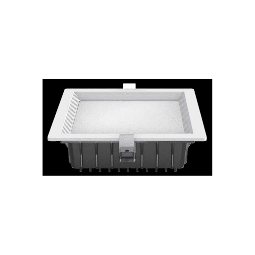 candeeiros de embutir  downlights metal cor branca intego série 22cm