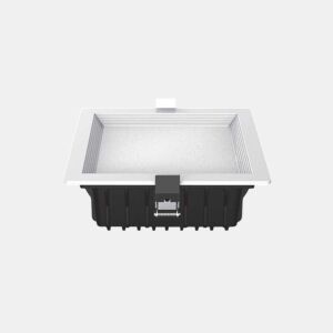 candeeiros de embutir  downlights metal cor branca intego série 18cm