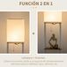 Lámpara de Pie MDF, Metal, Tela de TC HOMCOM, hogar - iluminación Lámpara de Pie MDF, Metal, Tela de TC HOMCOM, hogar - iluminación Multicolor