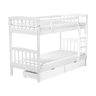 Beliche com gavetas Pinho REVIN 90 x 200 cm Branco