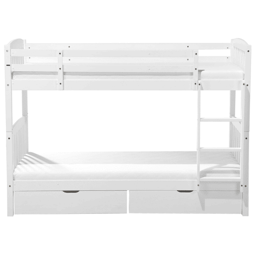 Beliche com gavetas Pinho REVIN 90 x 200 cm Branco Beliche com gavetas Pinho REVIN 90 x 200 cm Branco
