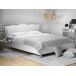 Beliani Cama con almacenaje Piel sintética METZ 189x215 Beliani Cama con almacenaje Piel sintética METZ 189x215 Blanco