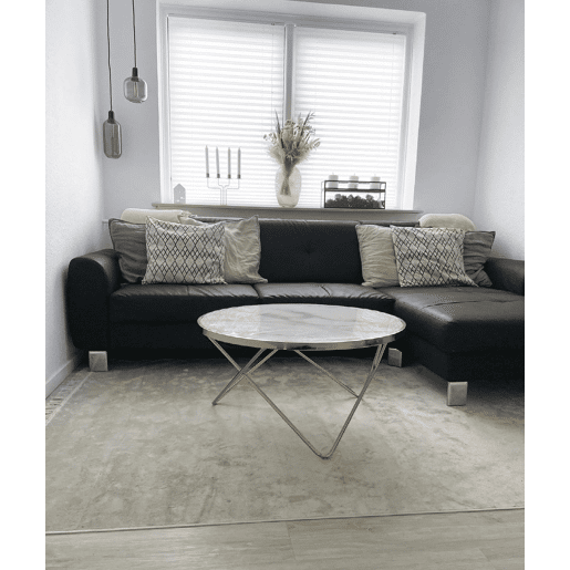Mesa de centro MERIDIAN Vidro de segurança (temperado) MármoreDourado