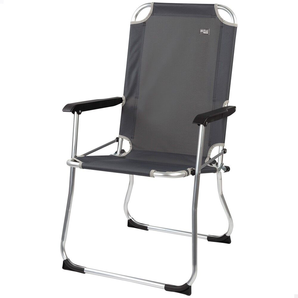 Silla plegable de aluminio fija Aktive