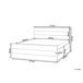Beliani Cama con somier Poliéster VALBONNE 171x216 Beliani Cama con somier Poliéster VALBONNE 171x216 Gris Oscuro