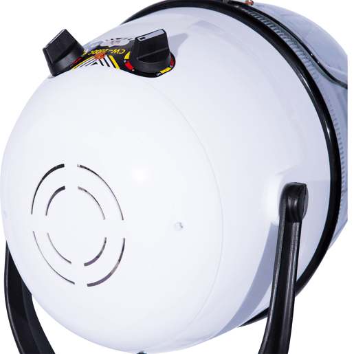 Secador de Cabelo de Coluna de Cabeleireiro com pé e viseira 1180 W potência